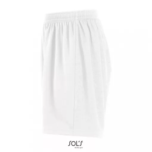 Férfi rövid nadrág SOL S SO01221 Sol S San Siro 2 - Adults Basic Shorts -S, White