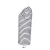 Női póló SOL S SO01399 Sol S Miles Women - Kereknyakú Csíkos póló -L, White/Navy