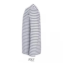 Férfi póló SOL S SO01402 Sol S Marine Men - Hosszú Ujjú Csíkos póló -S, White/Navy