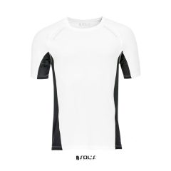 Férfi póló SOL S SO01414 Sol S Sydney Men - Short Sleeve Running T-Shirt -3XL, White