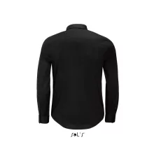 Férfi ing SOL S SO01426 Sol S Blake Men - Long Sleeve Stretch Shirt -L, Black