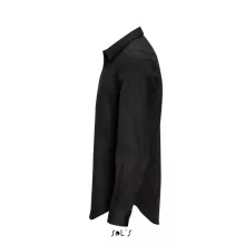 Férfi ing SOL S SO01426 Sol S Blake Men - Long Sleeve Stretch Shirt -M, Black