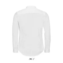 Férfi ing SOL S SO01426 Sol S Blake Men - Long Sleeve Stretch Shirt -M, White