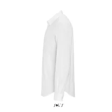 Férfi ing SOL S SO01426 Sol S Blake Men - Long Sleeve Stretch Shirt -S, White