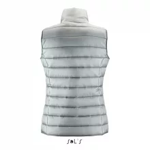 Női mellény SOL S SO01437 Sol S Wave Women - Lightweight Bodywarmer -XL, Metal Grey