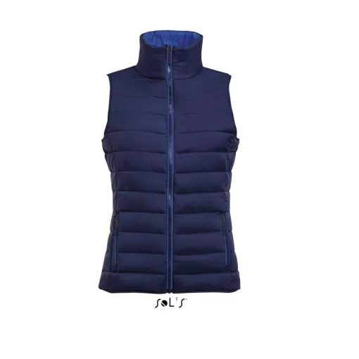 Női mellény SOL S SO01437 Sol S Wave Women - Lightweight Bodywarmer -XL, Navy
