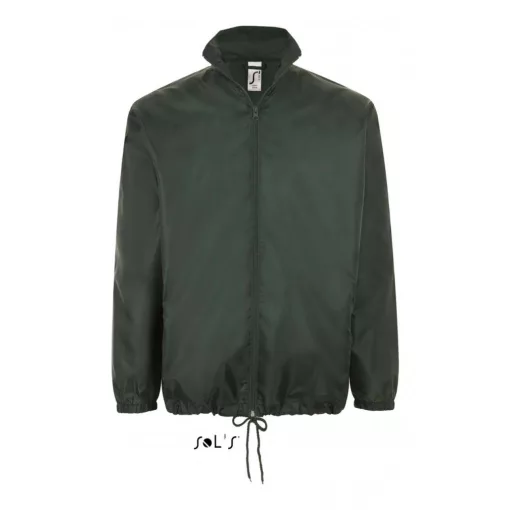 Uniszex széldzseki SOL S SO01618 Sol S Shift - Water Repellent Windbreaker -M, Forest 