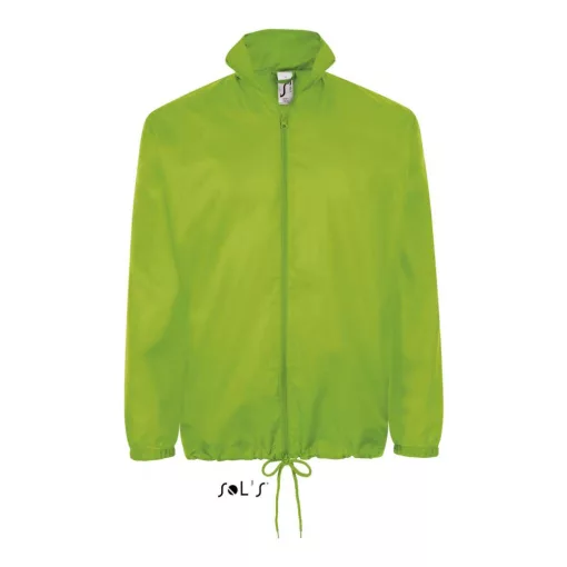 Uniszex széldzseki SOL S SO01618 Sol S Shift - Water Repellent Windbreaker -M, Lime