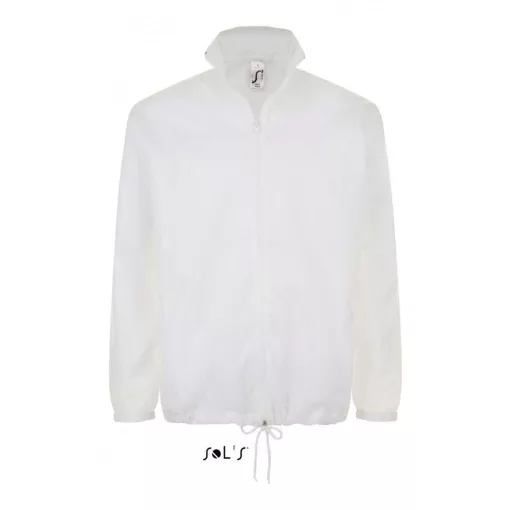 Uniszex széldzseki SOL S SO01618 Sol S Shift - Water Repellent Windbreaker -3XL, White