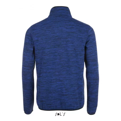 Uniszex kabát SOL S SO01652 Sol S Turbo - Knitted Fleece Jacket -XS, Bugatti Blue/Navy
