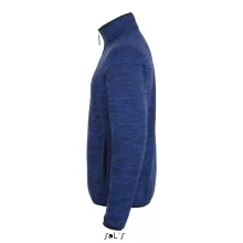 Uniszex kabát SOL S SO01652 Sol S Turbo - Knitted Fleece Jacket -XS, Bugatti Blue/Navy