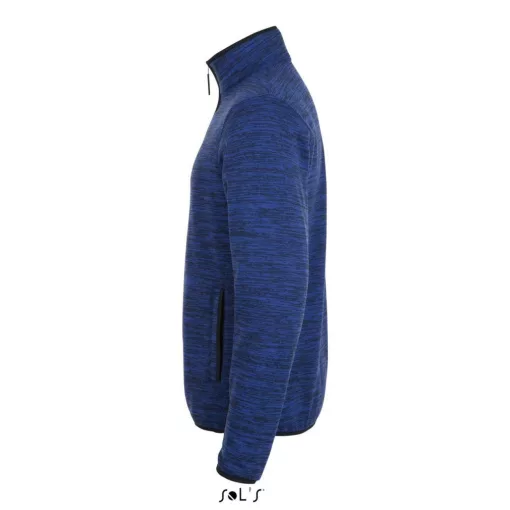 Uniszex kabát SOL S SO01652 Sol S Turbo - Knitted Fleece Jacket -XS, Bugatti Blue/Navy