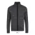 Uniszex kabát SOL S SO01652 Sol S Turbo - Knitted Fleece Jacket -M, Dark Grey/Black