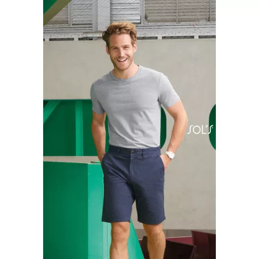 Férfi rövid nadrág SOL S SO01659 Sol S Jasper - Men S Chino Shorts -38, Chestnut