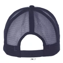 Uniszex sapka SOL S SO01668 Sol S Bubble - Five panel Mesh Cap -Egy méret, White/Frenc