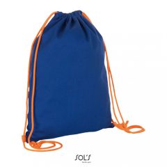 Uniszex hátizsák SOL S SO01671 Sol S District - Drawstring Backpack -Egy méret, Royal 