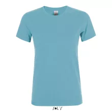 Női póló SOL S SO01825 Sol S Regent Környakú póló -S, Atoll Blue