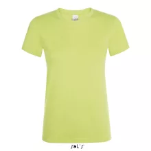 Női póló SOL S SO01825 Sol S Regent Környakú póló -M, Apple Green