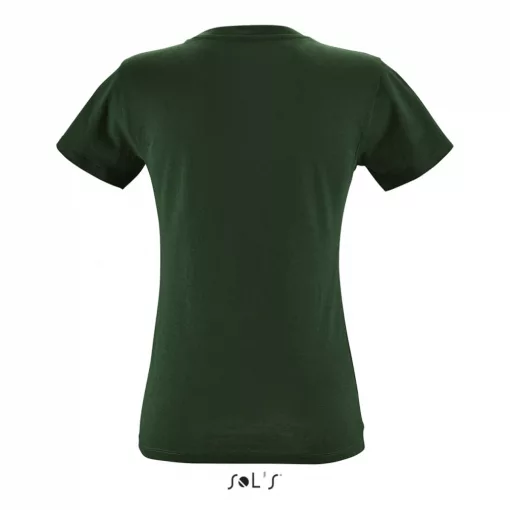Női póló SOL S SO01825 Sol S Regent Környakú póló -L, Bottle Green