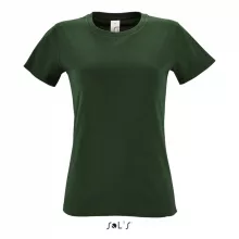 Női póló SOL S SO01825 Sol S Regent Környakú póló -XL, Bottle Green