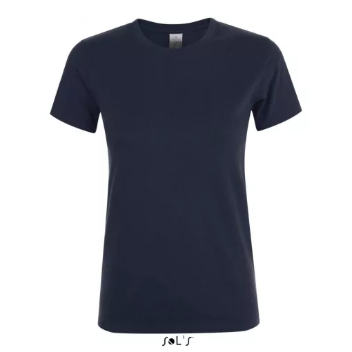 Női póló SOL S SO01825 Sol S Regent Környakú póló -L, Denim