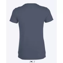Női póló SOL S SO01825 Sol S Regent Környakú póló -XL, Denim
