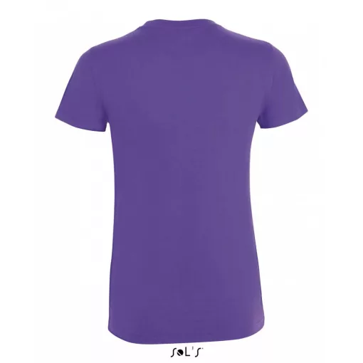 Női póló SOL S SO01825 Sol S Regent Környakú póló -S, Dark Purple