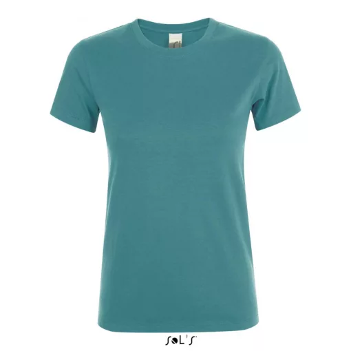Női póló SOL S SO01825 Sol S Regent Környakú póló -L, Duck Blue