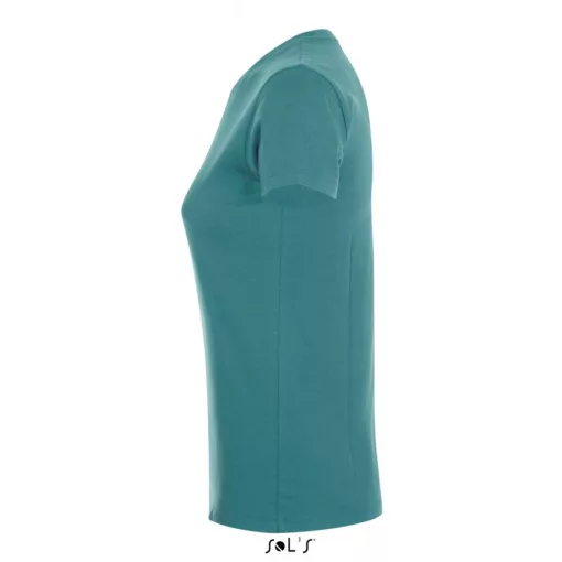 Női póló SOL S SO01825 Sol S Regent Környakú póló -S, Duck Blue