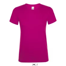 Női póló SOL S SO01825 Sol S Regent Környakú póló -XL, Fuchsia