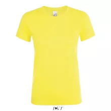 Női póló SOL S SO01825 Sol S Regent Környakú póló -M, Lemon