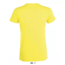 Női póló SOL S SO01825 Sol S Regent Környakú póló -S, Lemon