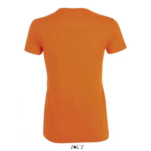 Női póló SOL S SO01825 Sol S Regent Környakú póló -M, Orange