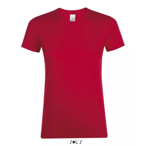 Női póló SOL S SO01825 Sol S Regent Környakú póló -2XL, Red