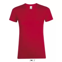 Női póló SOL S SO01825 Sol S Regent Környakú póló -S, Red