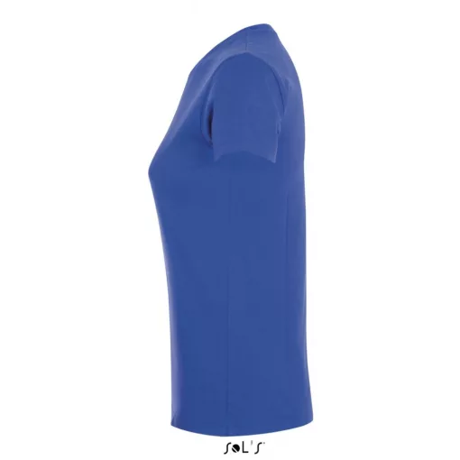 Női póló SOL S SO01825 Sol S Regent Környakú póló -L, Royal Blue