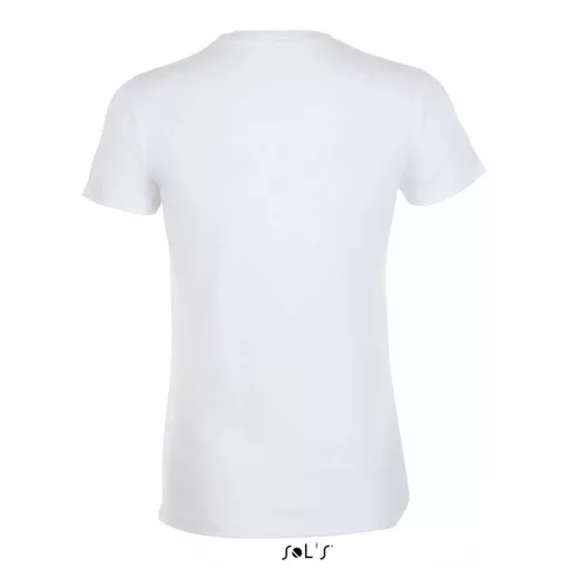 Női póló SOL S SO01825 Sol S Regent Környakú póló -L, White