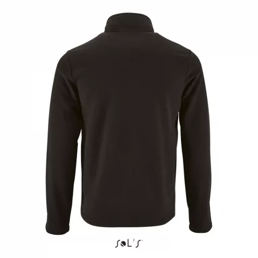 Férfi kabát SOL S SO02093 Sol S norman Men - plain Fleece Jacket -3XL, Black