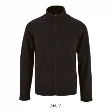 Férfi kabát SOL S SO02093 Sol S norman Men - plain Fleece Jacket -L, Black