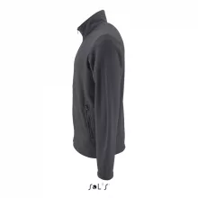 Férfi kabát SOL S SO02093 Sol S norman Men - plain Fleece Jacket -XL, Charcoal Grey