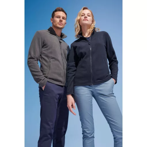 Férfi kabát SOL S SO02093 Sol S norman Men - plain Fleece Jacket -2XL, Navy
