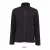 Női kabát SOL S SO02094 Sol S norman Women - plain Fleece Jacket -S, Black