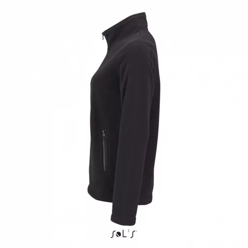 Női kabát SOL S SO02094 Sol S norman Women - plain Fleece Jacket -S, Black