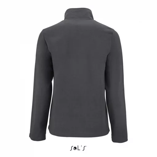 Női kabát SOL S SO02094 Sol S norman Women - plain Fleece Jacket -L, Charcoal Grey