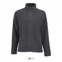 Női kabát SOL S SO02094 Sol S norman Women - plain Fleece Jacket -M, Charcoal Grey