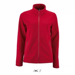 Női kabát SOL S SO02094 Sol S norman Women - plain Fleece Jacket -S, Red