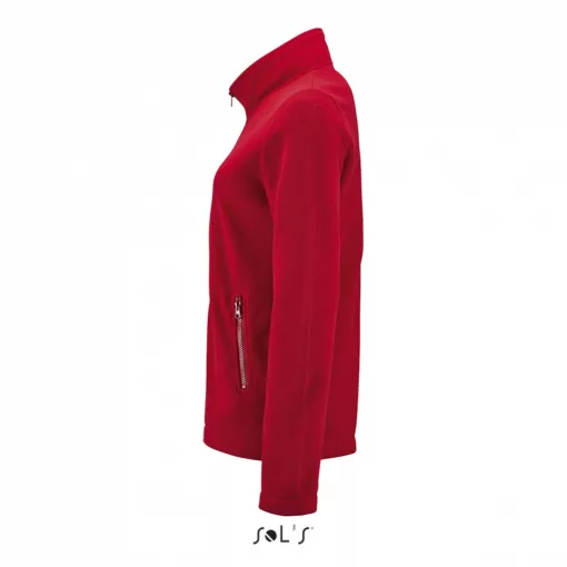 Női kabát SOL S SO02094 Sol S norman Women - plain Fleece Jacket -XL, Red