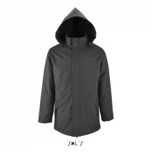 Uniszex kabát SOL S SO02109 Sol S Robyn - Jacket With padded Lining -XS, Charcoal Grey