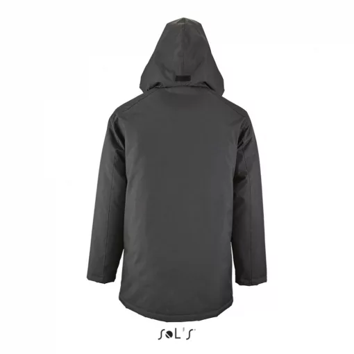 Uniszex kabát SOL S SO02109 Sol S Robyn - Jacket With padded Lining -XS, Charcoal Grey
