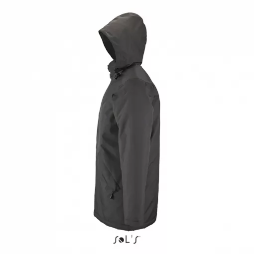 Uniszex kabát SOL S SO02109 Sol S Robyn - Jacket With padded Lining -XS, Charcoal Grey